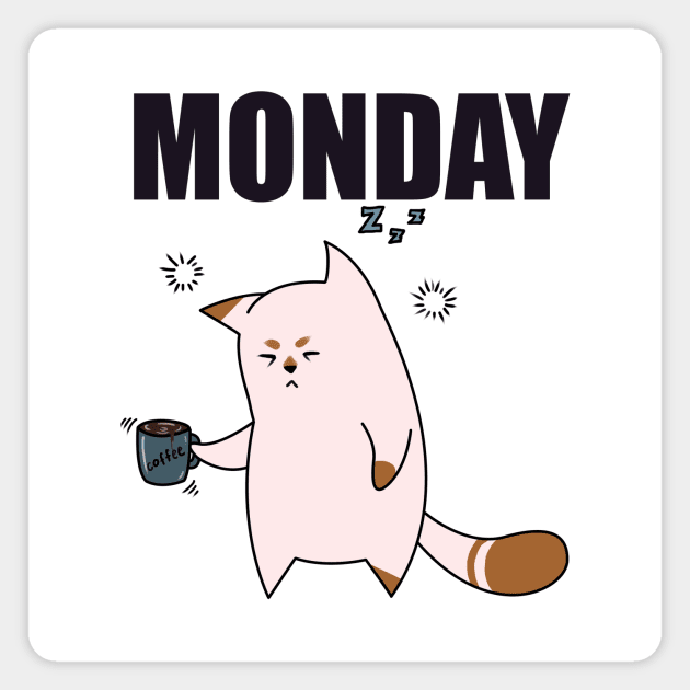 Monday Magnet by Velvet